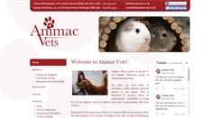 Desktop Screenshot of animacvets.co.uk